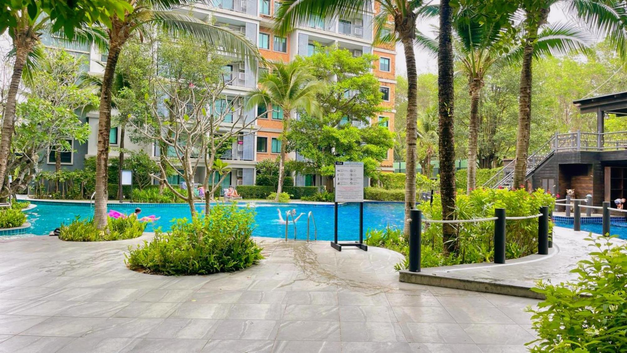 Digital Nomad Home Away With Pool & Gym Nai Yang Beach Buitenkant foto